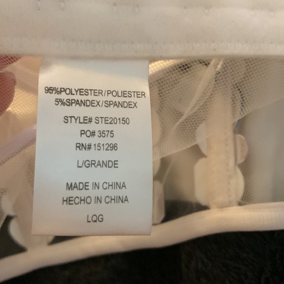 FashionNova Halter Top Bustier with stones in L - Picture 6 of 9